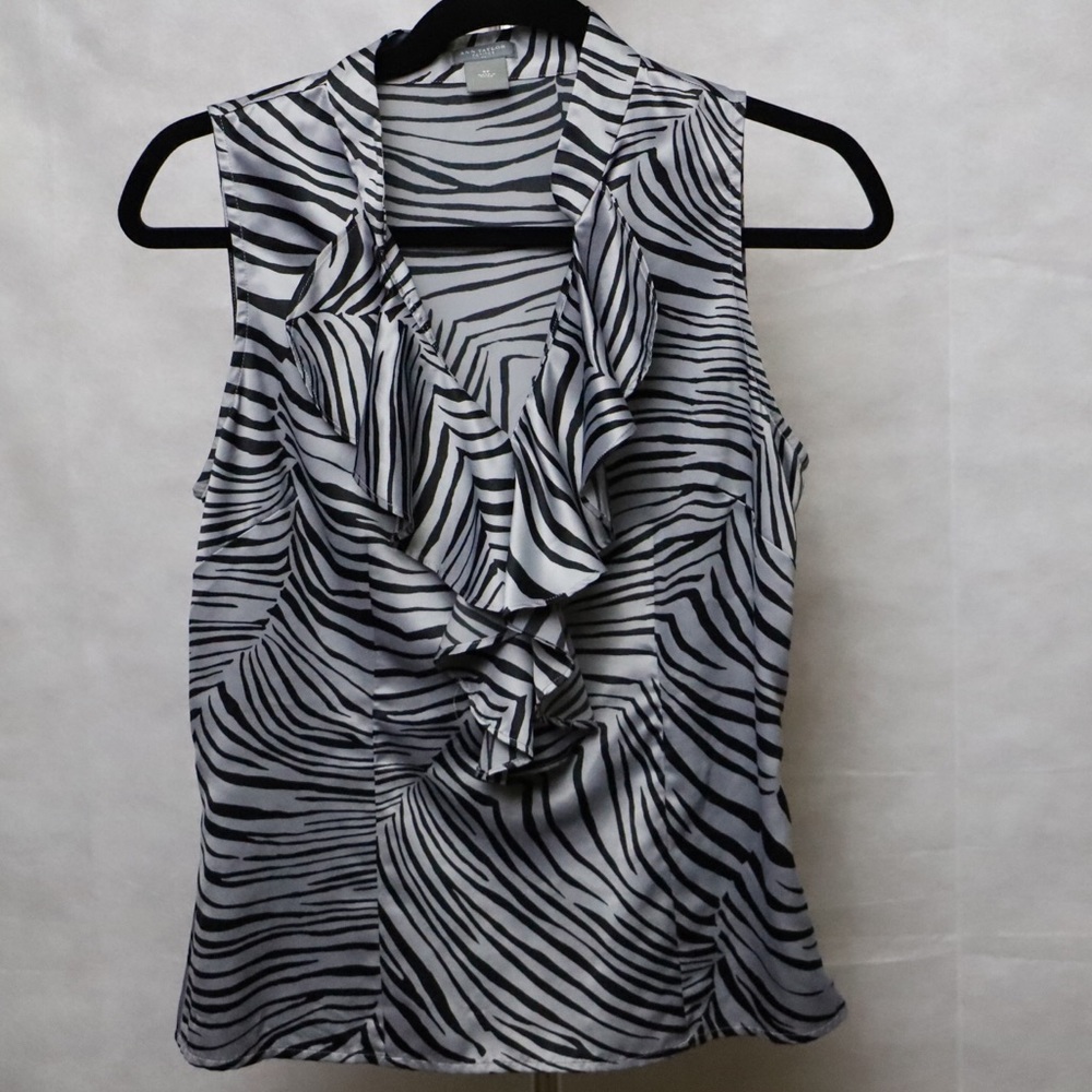 Black and grey pattern dress shirt